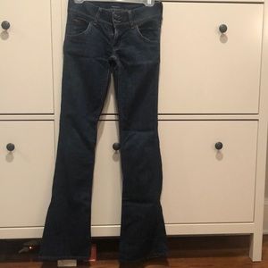 Hudson bootcut dark wash jeans